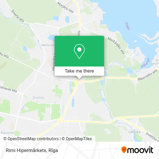 Rimi Hipermārkets map