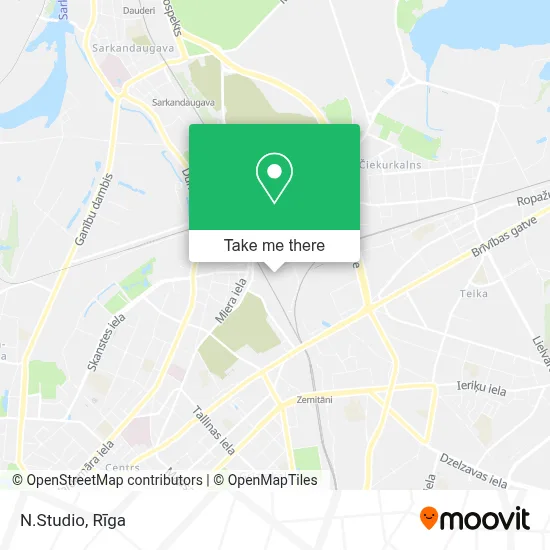 N.Studio map