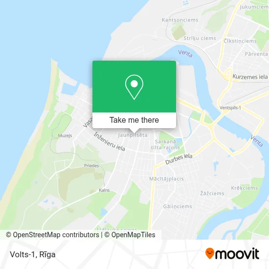 Volts-1 map