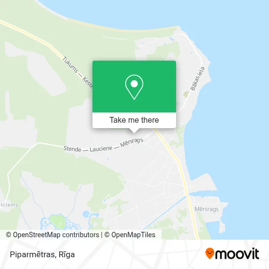 Piparmētras map