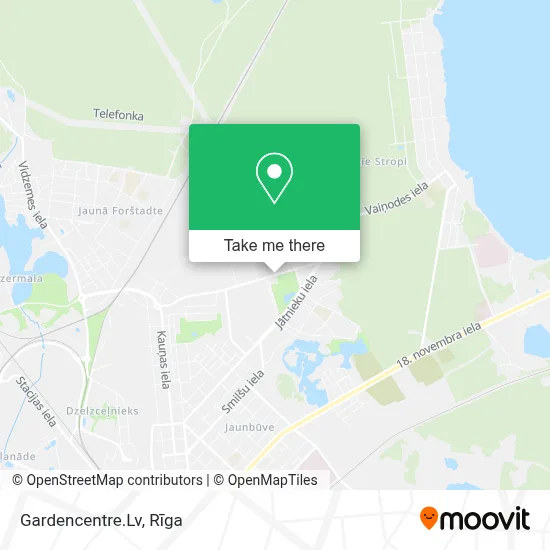 Gardencentre.Lv map