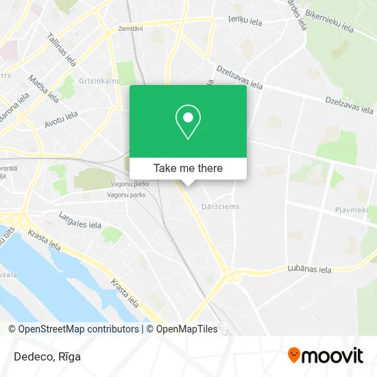 Dedeco map