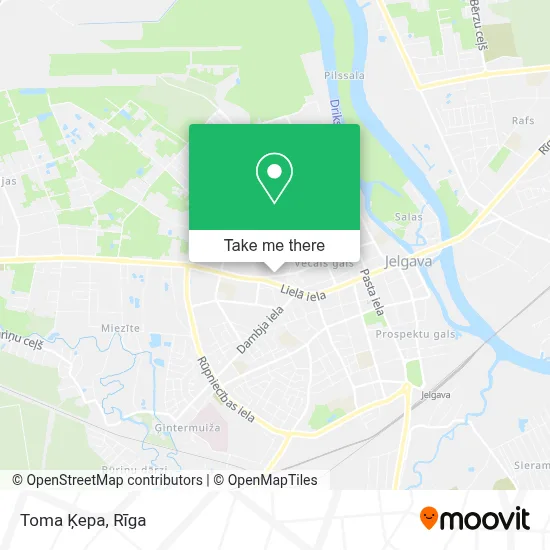 Toma Ķepa map