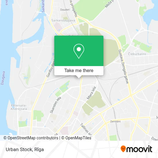 Urban Stock map