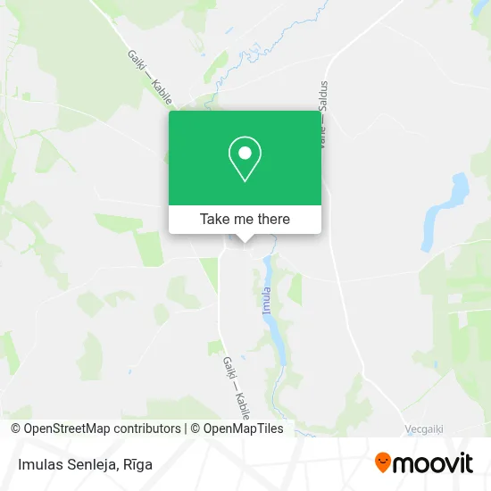 Imulas Senleja map