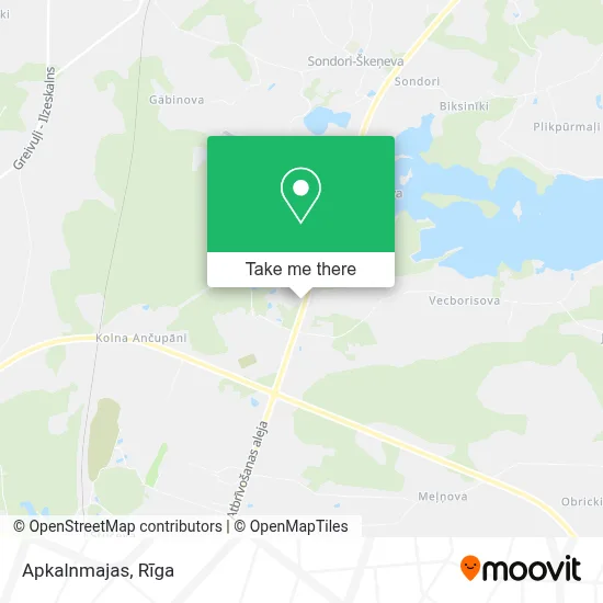 Apkalnmajas map