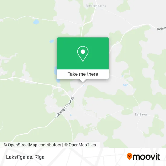 Lakstīgalas map
