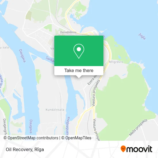 Oil Recovery map