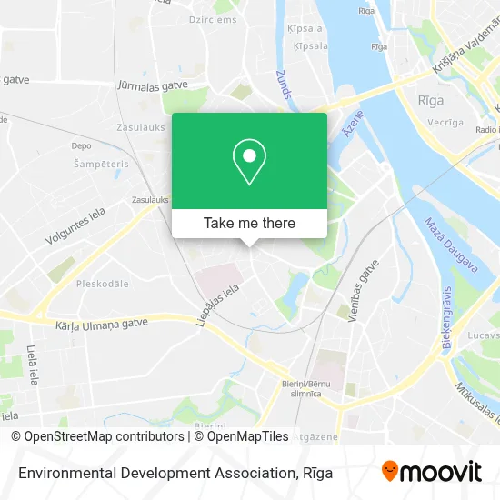 Environmental Development Association map