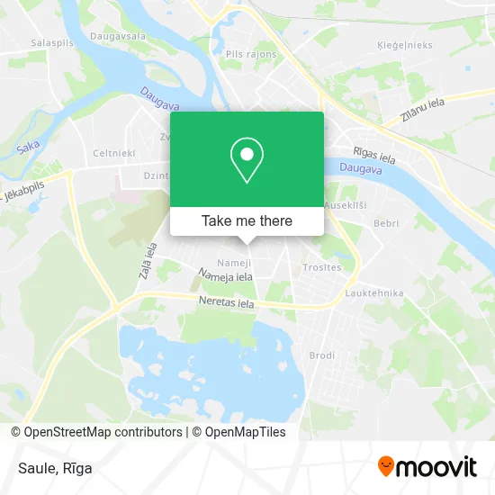 Saule map