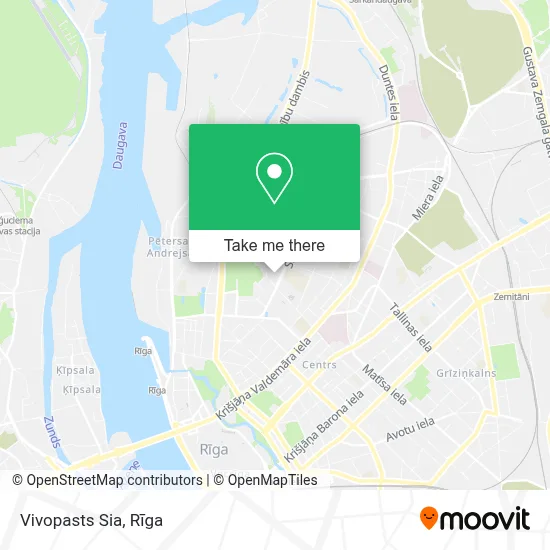 Vivopasts Sia map