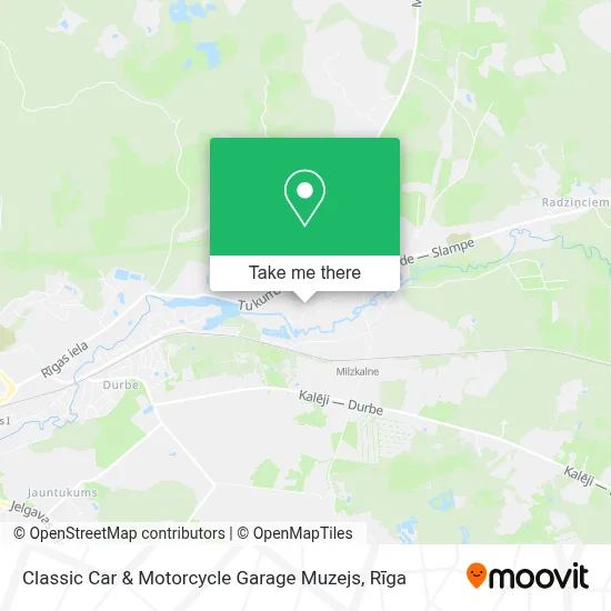 Classic Car & Motorcycle Garage Muzejs map