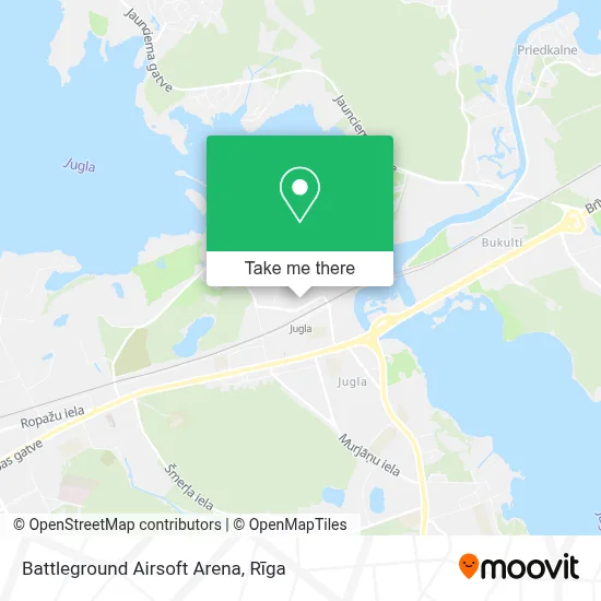 Battleground Airsoft Arena map