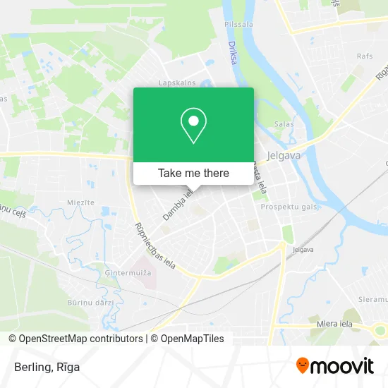 Berling map