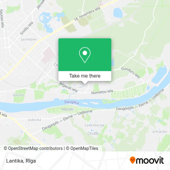 Lantika map