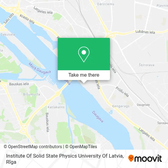 Institute Of Solid State Physics University Of Latvia map