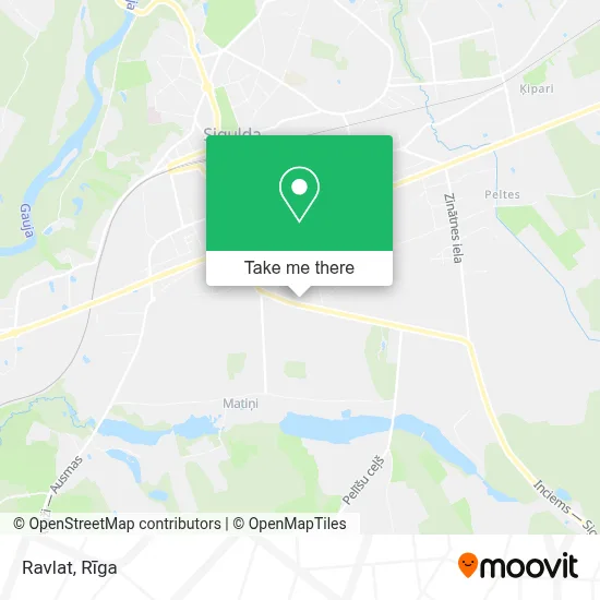 Ravlat map