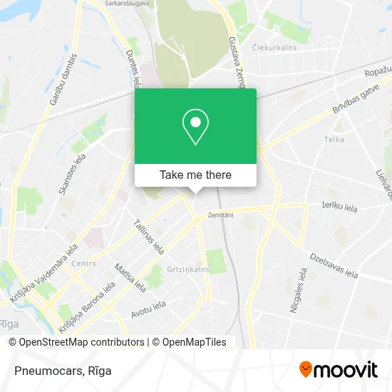 Pneumocars map