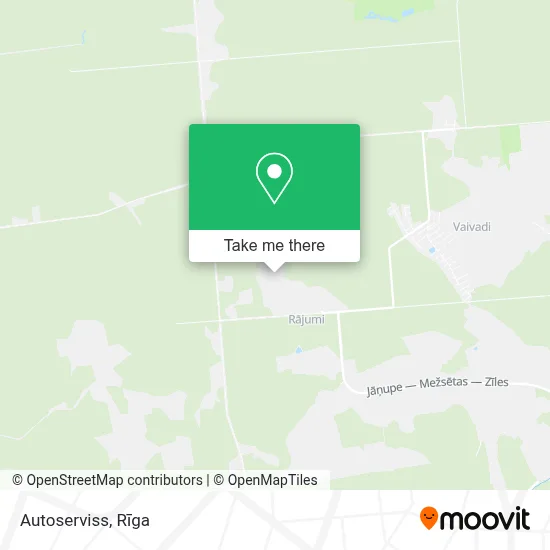 Autoserviss map