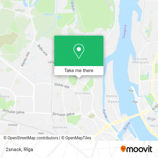 2snack map