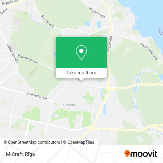 M-Craft map