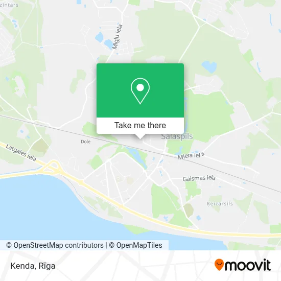 Kenda map