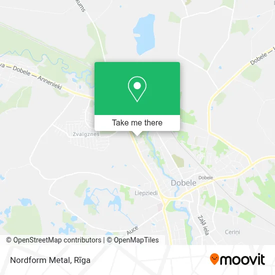 Nordform Metal map