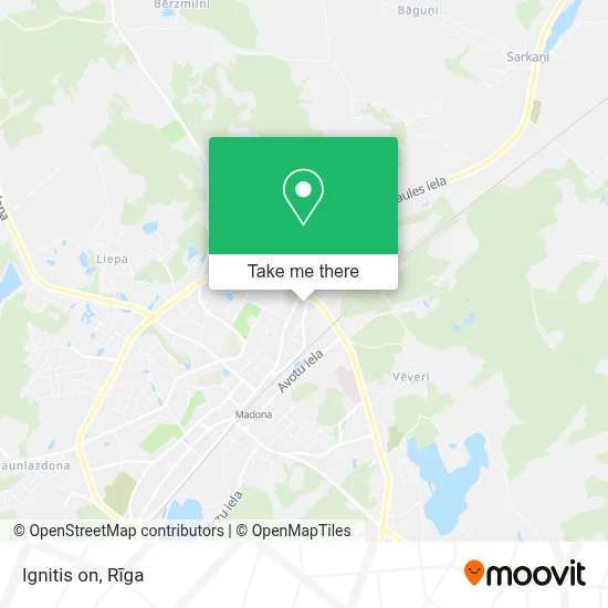 Ignitis on map