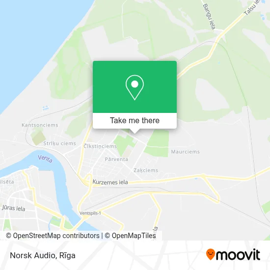 Norsk Audio map