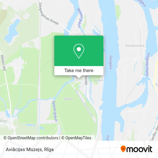 Aviācijas Muzejs map
