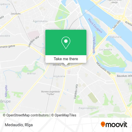Medaudio map