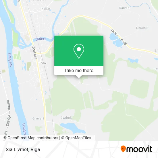 Sia Livmet map