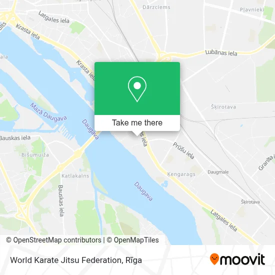World Karate Jitsu Federation map