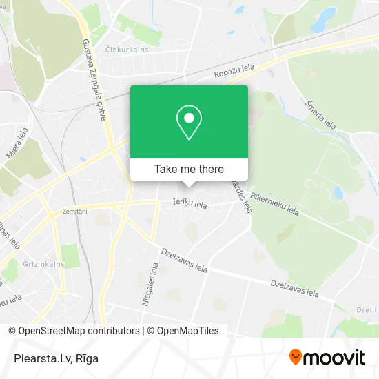 Piearsta.Lv map