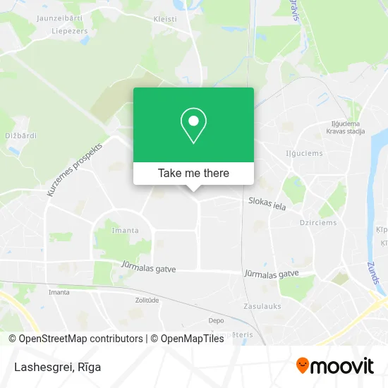 Lashesgrei map
