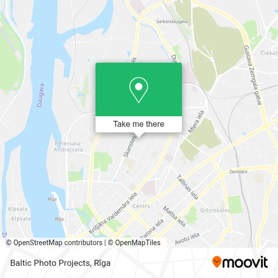 Baltic Photo Projects map