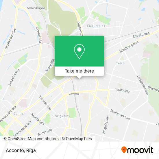 Acconto map