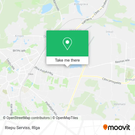 Riepu Serviss map