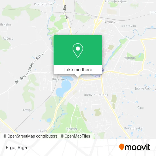 Ergo map