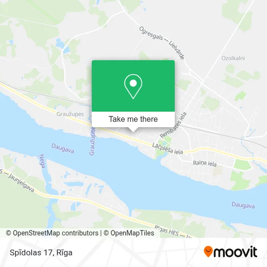 Spīdolas 17 map