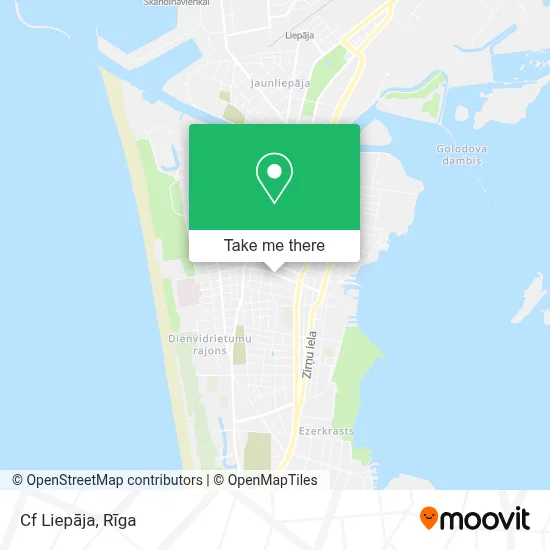 Cf Liepāja map