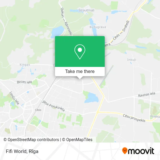 Fifi World map