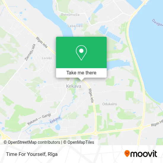 Time For Yourself map