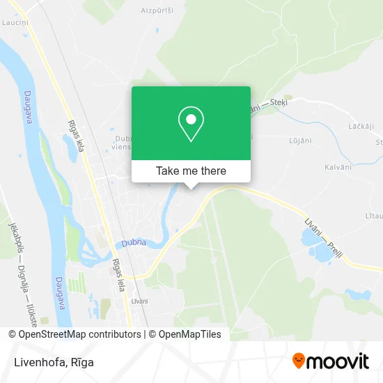 Livenhofa map