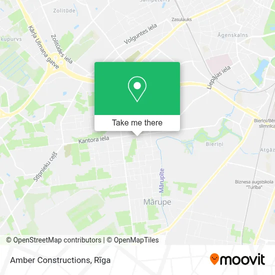 Amber Constructions map