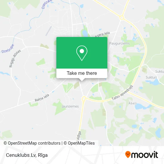 Cenuklubs.Lv map