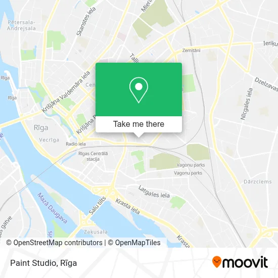 Paint Studio map