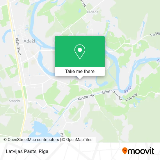 Latvijas Pasts map