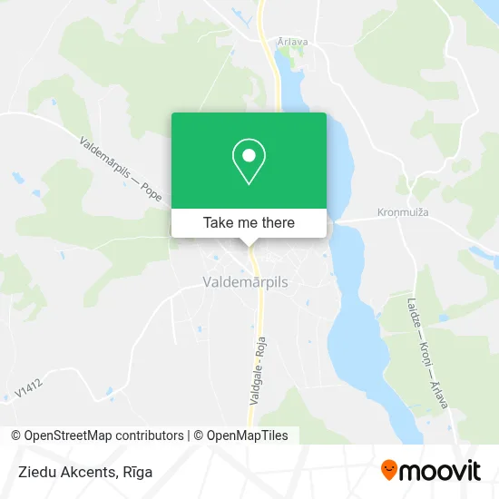 Ziedu Akcents map