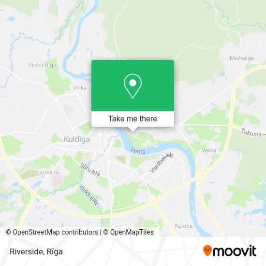 Riverside map